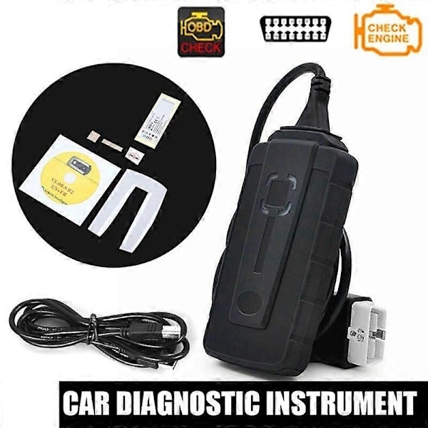 för Wow Snooper Wurth Diagnostikverktyg V5008 R2 Obd2 Scanner Lastbilar Bilar Bluetooth med Keygen Vd (A)-WELLNGS