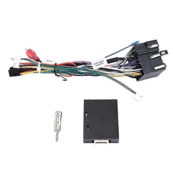 Auton Android-radio CANBus-kaapeli virtajohtosarja liitinsovitin CAN-väylän dekooderilla Alfa Romeo 147 159 - WELLNGS