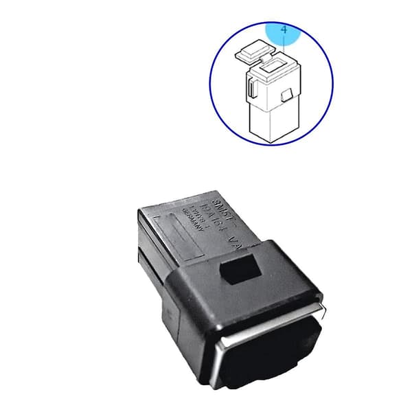 USB-interface til bil, stik til S80 S60 Xc60 S40 C30 C70 S40 V50 2007-2012 30775252-WELLNGS