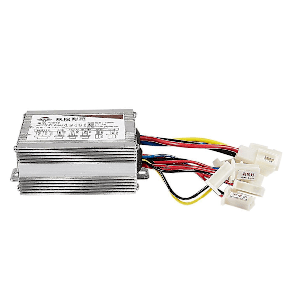 36V 500W Elektrisk Sykkel Børstet Hastighetsregulator og Gasshåndtaksett for Elektrisk Sykkel Scooter - WELLNGS