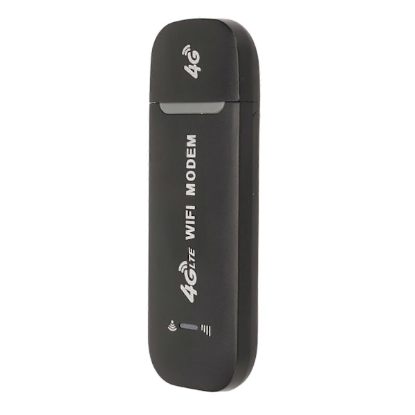 4G WiFi Router Sort Op til 10 Brugere Stabil Nem Forbindelse USB Plug and Play 4G LTE Router til Hotspot Micro SIM-kort Telefon PC-WELLNGS