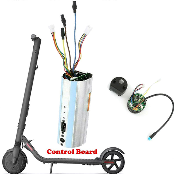 Kompatibel med Ninebot Segway ES1 ES2 ES3 ES4, Kontrollkretskort Dashboard Kit Montering-WELLNGS