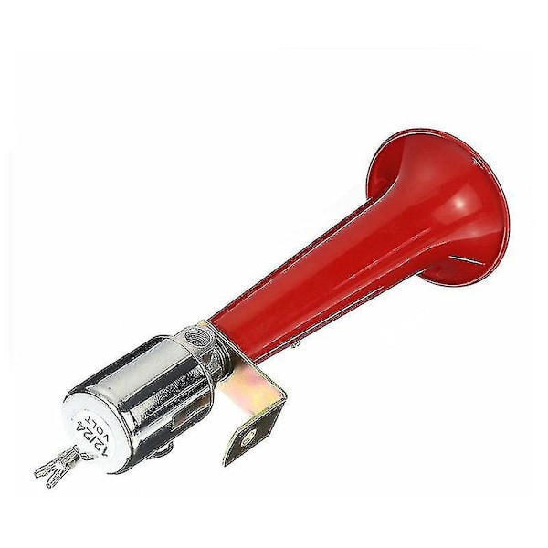 12/24v 600db Super Train Horn for Trucks Suv Car Boat Motorcycles Electric Red Air Horn-WELLNGS