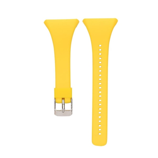 For POLAR FT4 & FT7 Silikone Rem til Ur - For POLAR FT4 & FT7-WELLNGS Yellow