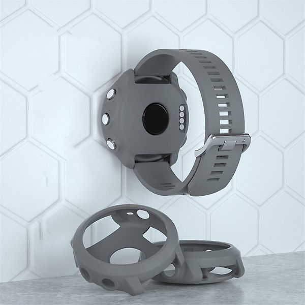 Silikonfodral för Garmin Forerunner 645 Music Smartwatch - Reptåligt skydd - WELLNGS