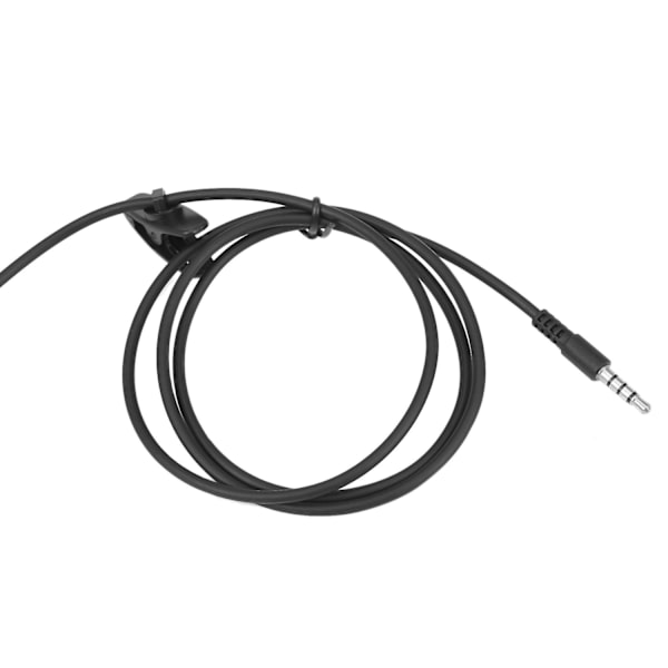 3,5 mm plugg Taktisk-Halsmikrofon hörlurar Covert Justerbar Covert Air Tube Headset med Throa-WELLNGS