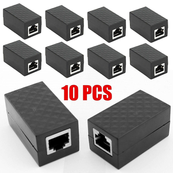 10x RJ45 Lynavleder Adapter Ethernet Overspenningsvern Beskyttelsesenhet tF FP-WELLNGS
