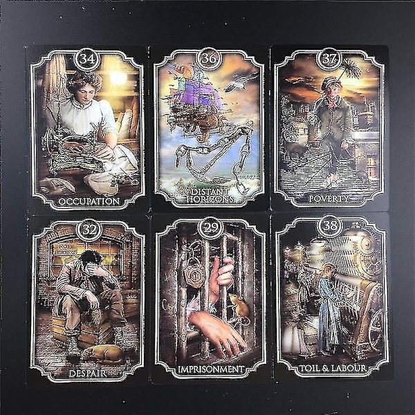 Fin Sieve Kipper Tarotkort Oracle Engelsk Version Brädspel Familjefest Spelkortlek Bordsspel Spådom Öde39st Ts38-WELLNGS