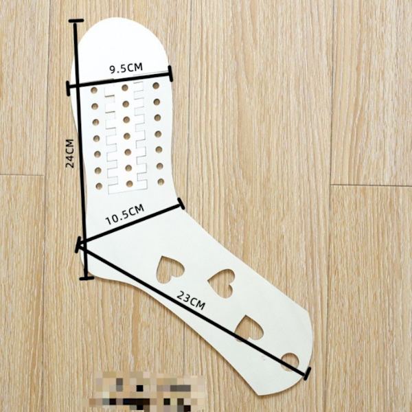 6 kpl puinen sukkapuikko säädettävä sukkapuikko neulottu Sock-WELLNGS