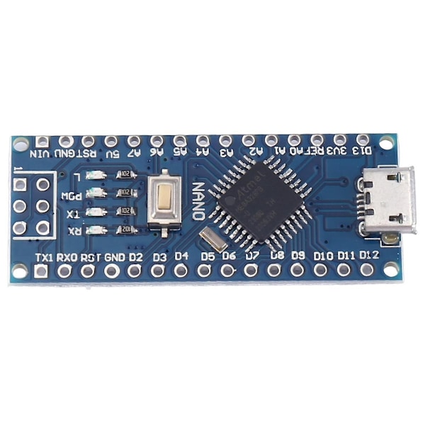 10 st Nano 3.0 -usb med bootloader kompatibel Nano-kontroller för Ch340-drivrutin 16mhz Atmega328-WELLNGS