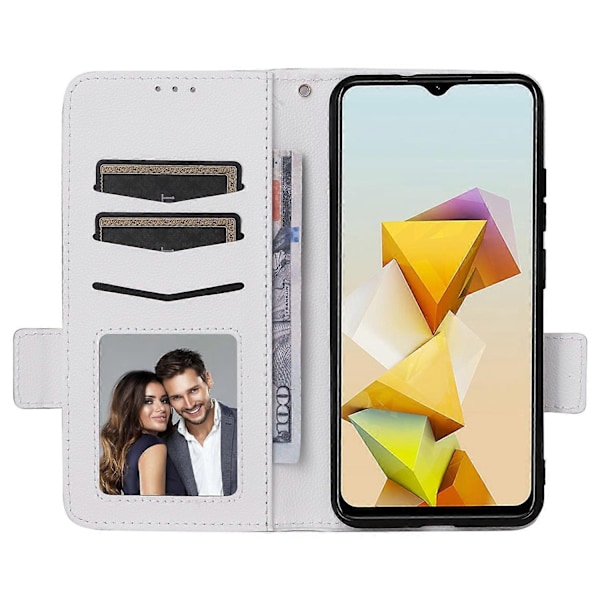 Flipfodral i läder med kortfack för ZTE Blade A73 Pro 5G/A73 5G/Optus X Pro 5G - WELLNGS Style B
