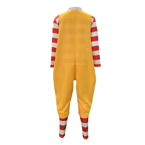 McDonald's cosplay-asu Ronald-naamio naamiohahmo aikuisten Halloween-juhliin hauska puku lavan puku peruukki 150-WELLNGS 150 A3