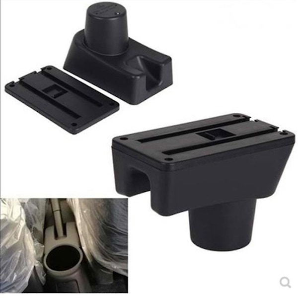 for Mitsubishi Mirage Space Star Armrest Box-WELLNGS A black black line