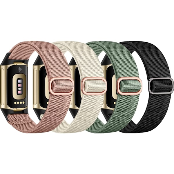 Fitbit Charge 5 -ranneke - Pehmeä hengittävä urheiluranneke - WELLNGS 0 0