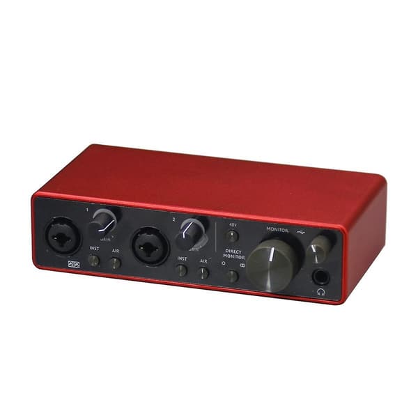 2i2 (3. generation) Professionelt lydinterface eksternt USB-lydkort lydhovedtelefonforstærker mikrofon Pr-WELLNGS