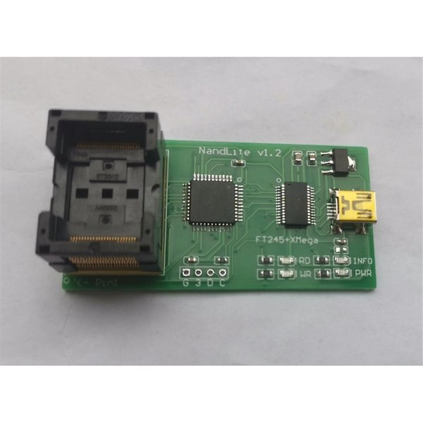 NAND FLASH-brenner NANDLite Flash-minneprogrammer-ruter for LCD-TV Spansion Winbond-WELLNGS