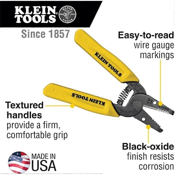 Wire Stripper Cutter til flertrådede og massive ledninger - WELLNGS