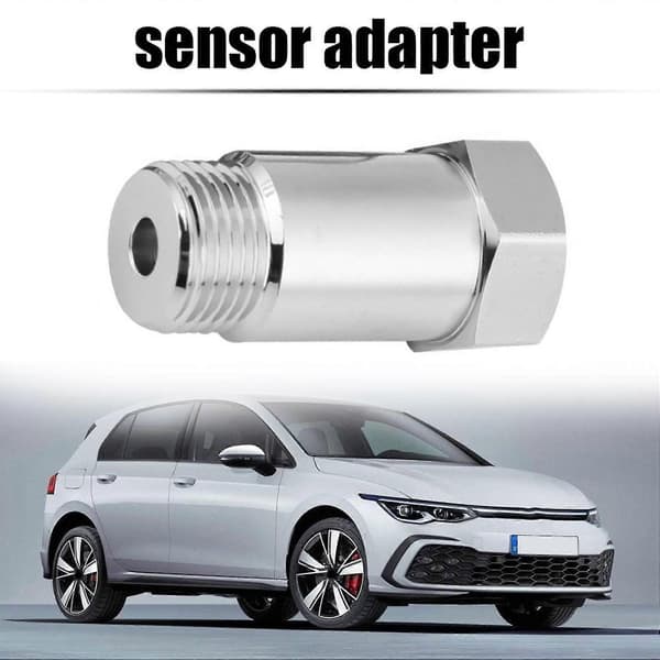 Kompatibel med M18X1.5 Oxygen O2 Sensor Adapter Konverter Bil CEL Fix Check Engine Light Eliminator O2 Forlænger Spacer-WELLNGS