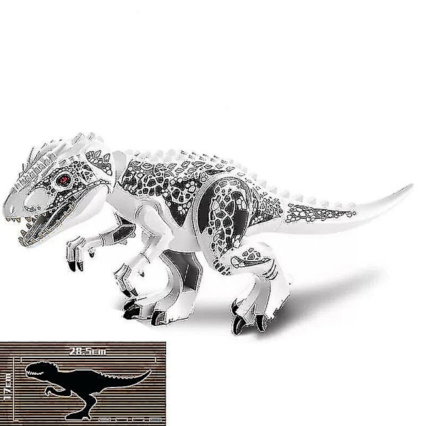 1 stk. Jurassic Big Size Dinosaur Building Blocks T-rex Quetzalcoatlus Baryonyx Actionfigurer Børnelegetøj Gaver-WELLNGS Pterosaur C