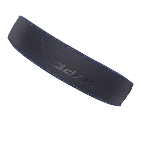 Kompatibel med HyperX Cloud II/Revolver S/Cloud Alpha Mjukt Läder Huvudband Skydd-WELLNGS Black  Blue