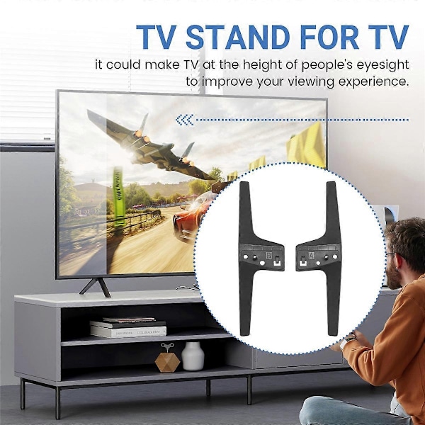 TV-stativ Kompatibelt med LG TV-ben Ersättning TV-stativ Ben Kompatibelt med LG 49 50 55 Tum TV 50UM7300AUE 50UK6300BUB 50U-WELLNGS