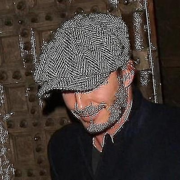 Gatsby Ulden Golf Beret Hatte - Klassisk Flade Kørselshat - Stilfuld og Tidløs - WELLNGS Coffee M 56-58CM