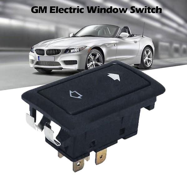 Universal 6-pin 12-24V Bil Elektrisk Vindusbryter Knapp Auto Strømkontroller-WELLNGS