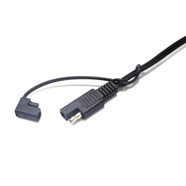 Motorcykel DIN Hella Powerlet-kontakt till SAE-adapterkabel Förlängningskabel 35 cm - WELLNGS