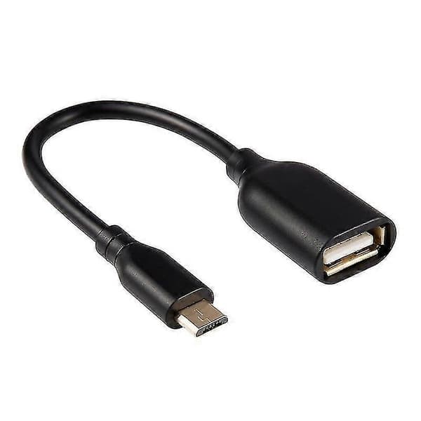 OTG Adapter Micro USB-kablar OTG USB-kabel Micro USB till USB Kompatibel med-WELLNGS A07