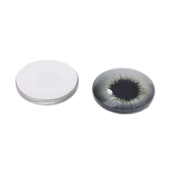 20 st Glasdockorögon Djur DIY Hantverk Ögonbollar Dinosaurieögon Tillbehör - WELLNGS 18mm