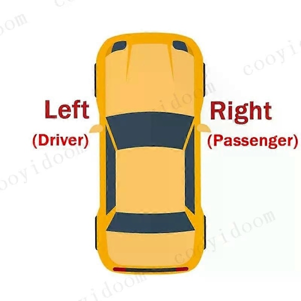 Passer til sidespeil for bil kompatibel med Toyota RAV4 RAV 4 2020 2021 2022 Nedre base deksel ramme bakspeil blinklys lampe linse WELLNGS no hole left