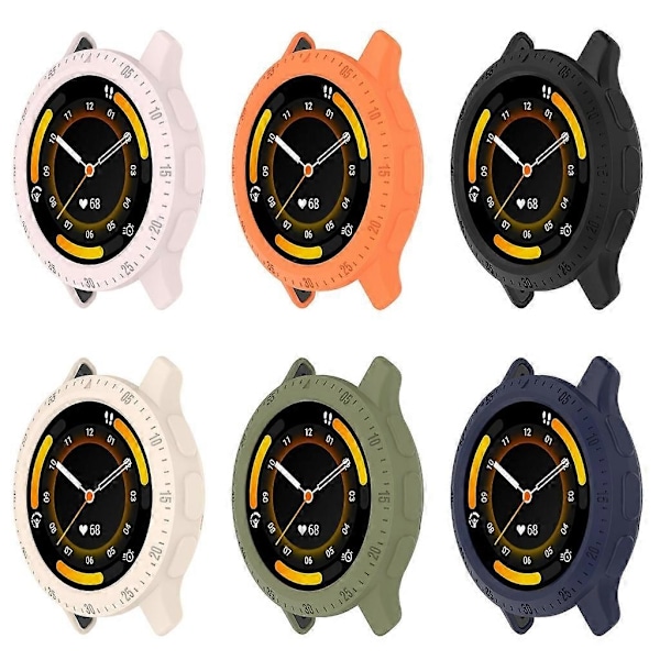 Flexibelt silikonskal Trendskydd Tunn ram Skyddsfodral för Venu 3/3S-WELLNGS Starlight color 3