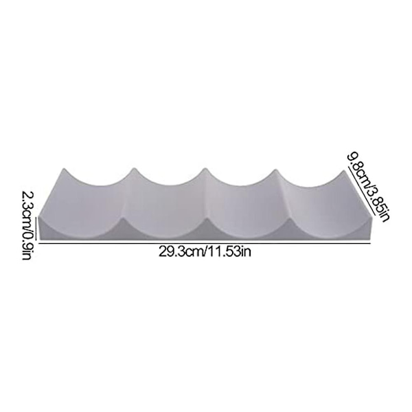 3 stk rødvin display stabelbar flaskeholder egnet for kjøkken bar hotell multi-stabelbar display-WELLNGS
