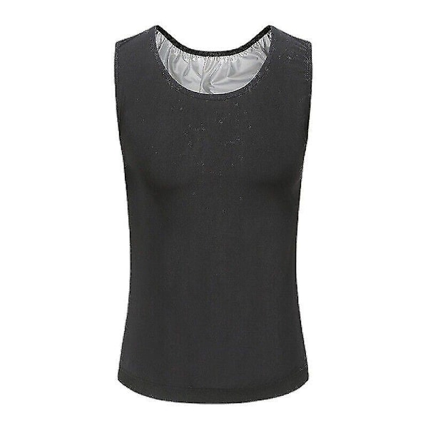 Gynecomastia Kompressions Tanktop - Den Perfekte Gave - WELLNGS Silver S M