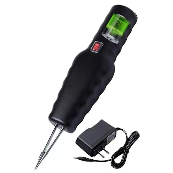 Elektrisk fjäderplockare för fjäderfä - Uppladdningsbar liten kycklingplockningsmaskin - WELLNGS Plug in black EU