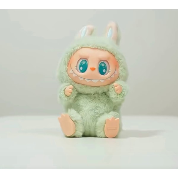 Högkvalitativ 1-pack LABUBU 2.0 Monster Surprise Macaron Plyschdocka Leksak Blind Box (Slumpmässig Färg) /NC/ 2-WELLNGS 2 Single pack
