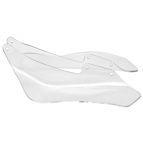 Side Wind Deflectors Vindskærm Håndbeskyttere til Yamaha Xt1200z Xt 1200 Z Super Tenere 2012 2013(transparent)-WELLNGS grey