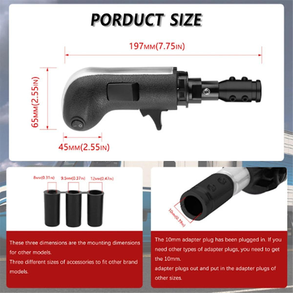 Est2 Shifter Knob Usb Game 18 Gear Shifter Knob 3 Switch Replacement Skrs for G29 G27 G25 Th8a-WELLNGS