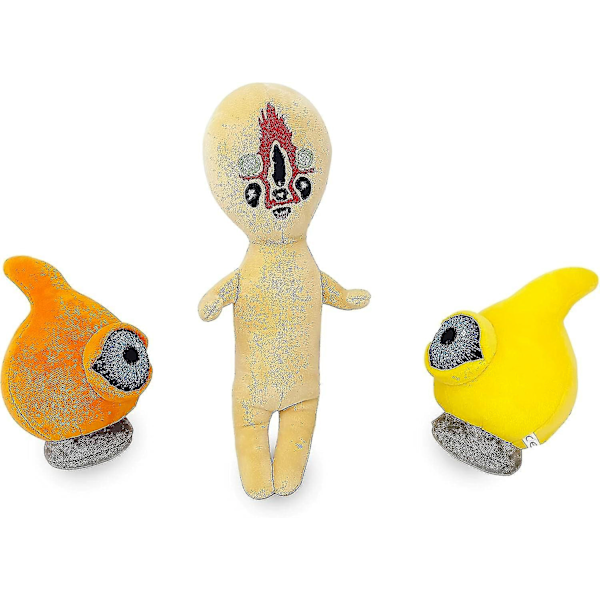 Scp plyschleksaker, Scp 999 plysch, kittla monster plyschleksak present till barn (kittla monster)-WELLNGS Orange Eye