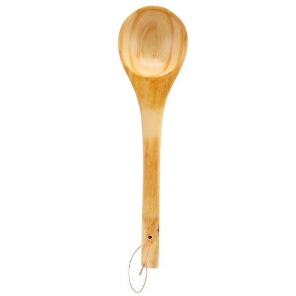 Sauna Ladle Large Capacity Long Handle Portable Wooden Sauna Ladle Scoop For Tea Wine Water-WELLNGS