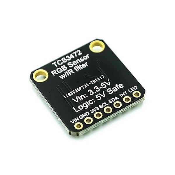 TCS34725 Färgsensor TCS3472 RGB Sensor Färgigenkänningsmodul RGB Utvecklingskort IIC för STM-WELLNGS