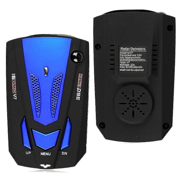 Car Speed Radar Detector 360 Grader V7 Gps Polis Säker Röstvarning-WELLNGS 0 0
