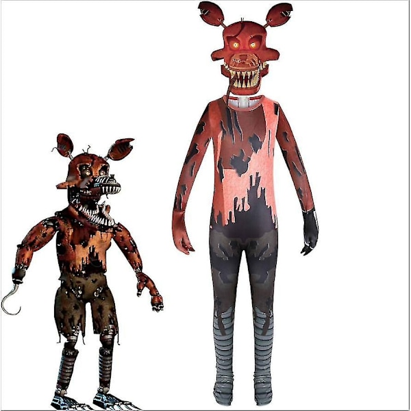 Five Nights At Freddys Bonnie Cosplay Kostume Børn-WELLNGS Style 4 7-8 Years
