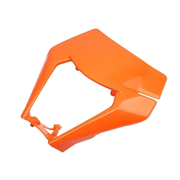 Motorcykelmaske til KTM Forlygteplade Exc Plastikkit XC SX SXF XCW 125 til 500 SMR 2021 2022 2023 Dirt Bike Motocross-WELLNGS Orange