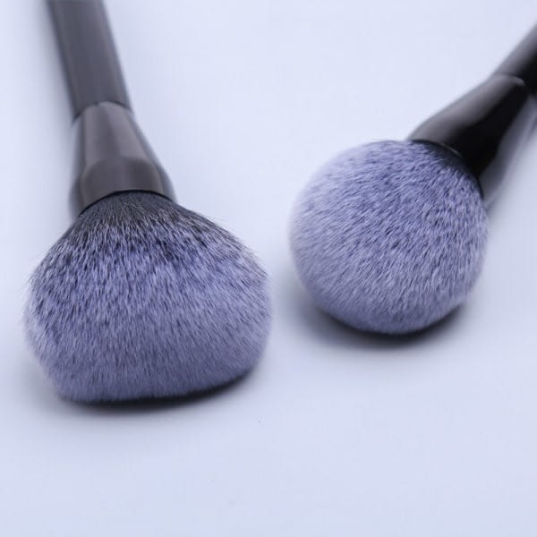 2-pak make-up børster Stor sort børste til plejeværktøj 2 sæt-WELLNGS