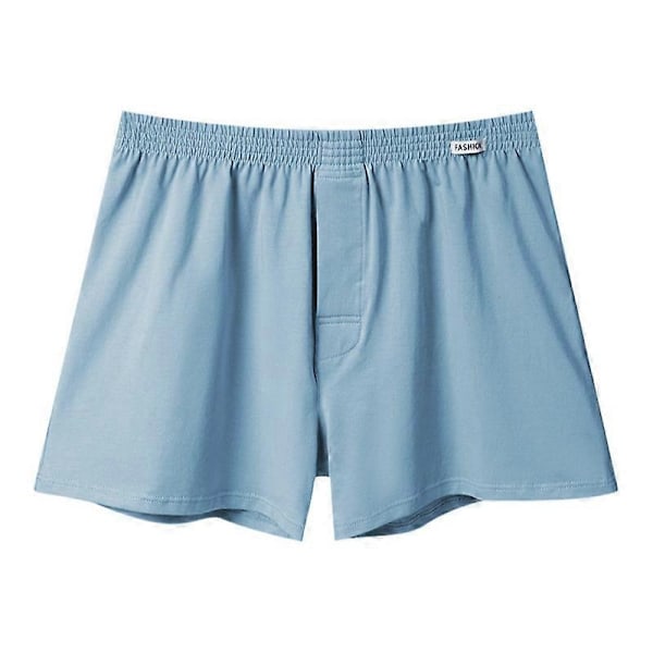 Miesten Tag-Free Bokserit Miesten Comfort Soft Alushousut Bokserit, Pehmeä Neulos Kosteutta Siirtävä Jersey B-WELLNGS blue 2XL