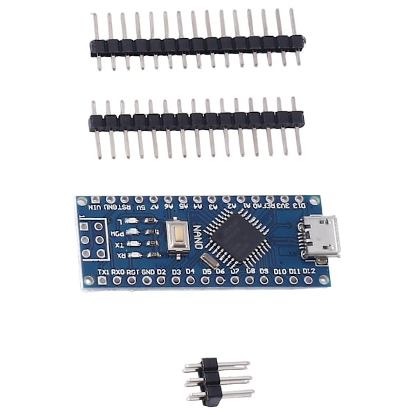 10 stk Nano 3.0 -usb med bootloader kompatibel Nano-kontroller for Ch340-driver 16mhz Atmega328-WELLNGS