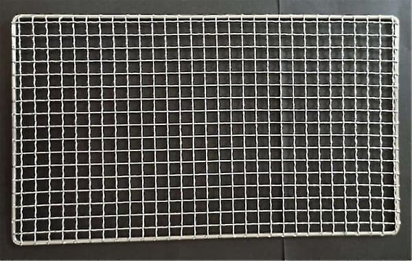Rostfritt stål Bbq Mat Net-WELLNGS 42x42cm