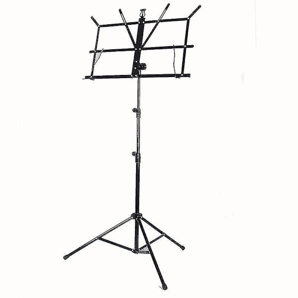 Heavy Duty Foldbar Musikstand Stativ Base Tripod Orkester Dirigent Bord TY-WELLNGS Black