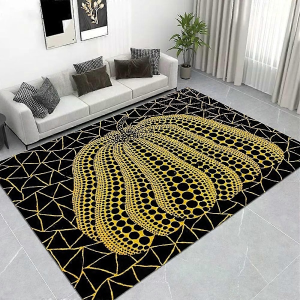 Yayoi Kusama Taide Lattiapäällyste Pohjoismainen Tyyli Koti Ovimatto Kylpyhuone-wc Matot Makuuhuone Hotelli Sisustus Matto-WELLNGS z2 40x60cm